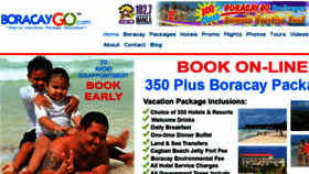 What Boracay.cc website looked like in 2016 (7 years ago)