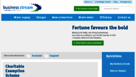 What Business-stream.co.uk website looked like in 2016 (9 years ago)