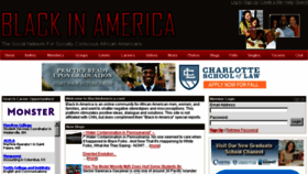 What Blackinamerica.com website looked like in 2016 (7 years ago)