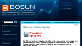 What Bosunsupplies.com website looked like in 2016 (7 years ago)