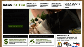 What Bagsbytca.com website looked like in 2016 (7 years ago)