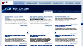 What Bestwestern.pl website looked like in 2016 (8 years ago)