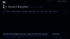 What Barnetknights.com website looked like in 2016 (7 years ago)