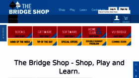 What Bridgeshop.com.au website looked like in 2016 (7 years ago)
