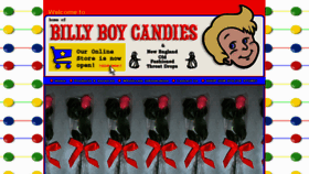 What Billyboycandiesinc.com website looked like in 2016 (7 years ago)