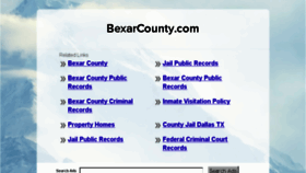 What Bexarcounty.com website looked like in 2016 (7 years ago)