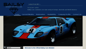 What Baileycars.co.za website looked like in 2016 (7 years ago)