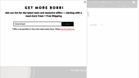 What Bobbibrown.com.au website looked like in 2016 (7 years ago)