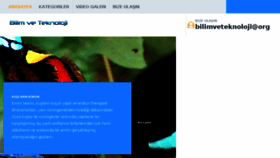 What Bilimveteknoloji.org website looked like in 2016 (7 years ago)