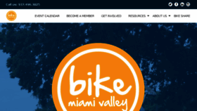 What Bikemiamivalley.org website looked like in 2016 (7 years ago)