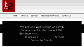 What Babonmultimedia.net website looked like in 2016 (7 years ago)
