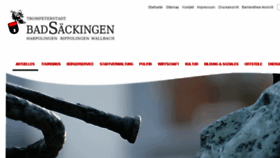 What Bad-saeckingen.de website looked like in 2016 (9 years ago)