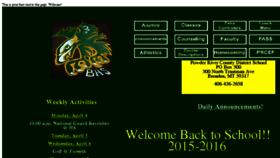 What Broadus.net website looked like in 2016 (7 years ago)