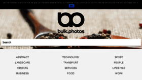 What Bulk.photos website looked like in 2016 (7 years ago)