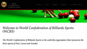 What Billiard-wcbs.org website looked like in 2016 (7 years ago)
