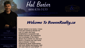 What Bowenrealty.ca website looked like in 2016 (7 years ago)