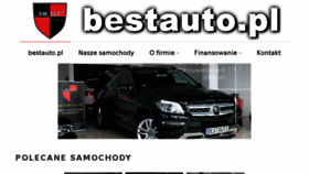 What Bestauto.pl website looked like in 2016 (7 years ago)