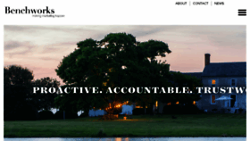 What Benchworks.com website looked like in 2016 (7 years ago)