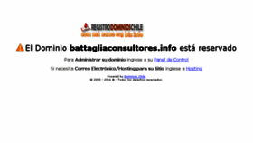 What Battagliaconsultores.info website looked like in 2016 (7 years ago)