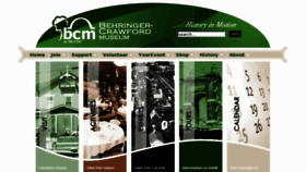 What Bcmuseum.org website looked like in 2016 (7 years ago)