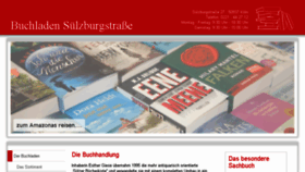 What Buchladen-suelzburgstrasse.de website looked like in 2016 (7 years ago)