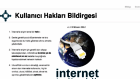 What Bildirge.org website looked like in 2016 (7 years ago)
