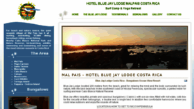 What Bluejaylodgecostarica.com website looked like in 2016 (7 years ago)