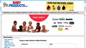 What Babyproductsonline.in website looked like in 2016 (7 years ago)