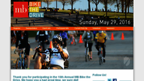 What Bikethedrive.org website looked like in 2016 (7 years ago)