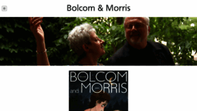 What Bolcomandmorris.com website looked like in 2016 (7 years ago)