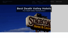 What Bestdeathvalleyhotels.com website looked like in 2016 (7 years ago)
