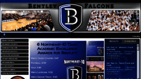 What Bentleyfalcons.com website looked like in 2016 (7 years ago)