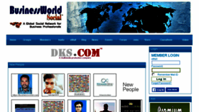 What Businessworldsocial.com website looked like in 2016 (7 years ago)