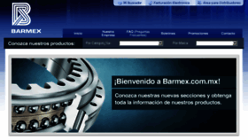 What Barmex.com.mx website looked like in 2016 (7 years ago)