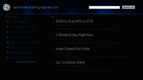 What Best-forex-trading-signals.com website looked like in 2016 (7 years ago)