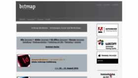 What Bitmap-gmbh.de website looked like in 2016 (7 years ago)