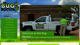 What Bugdoctor911.com website looked like in 2016 (7 years ago)