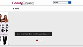 What Beautycouncil.ca website looked like in 2016 (7 years ago)