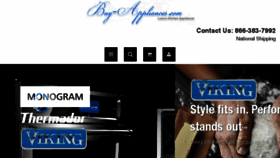 What Buy-appliances.com website looked like in 2016 (7 years ago)