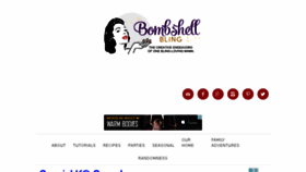What Bombshellbling.com website looked like in 2016 (7 years ago)