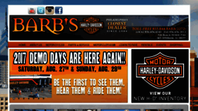 What Barbshd.com website looked like in 2016 (7 years ago)