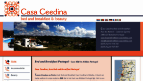 What Bedandbreakfast-casaceedina.com website looked like in 2016 (7 years ago)