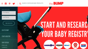 What Babyregistrylocator.com website looked like in 2016 (8 years ago)