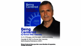 What Beingcentered-thebook.com website looked like in 2016 (8 years ago)