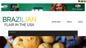 What Brazilianflairintheusa.com website looked like in 2016 (7 years ago)