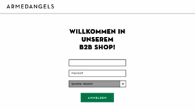 What B2b.armedangels.de website looked like in 2016 (7 years ago)