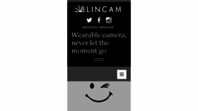 What Blincam.co website looked like in 2016 (7 years ago)