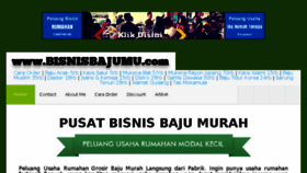 What Bisnisbajumu.com website looked like in 2016 (7 years ago)