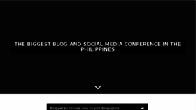 What Blogopolis.ph website looked like in 2016 (7 years ago)