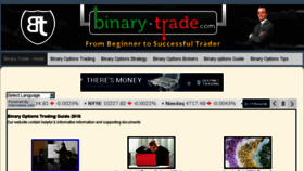 What Binary-trade.com website looked like in 2016 (7 years ago)
